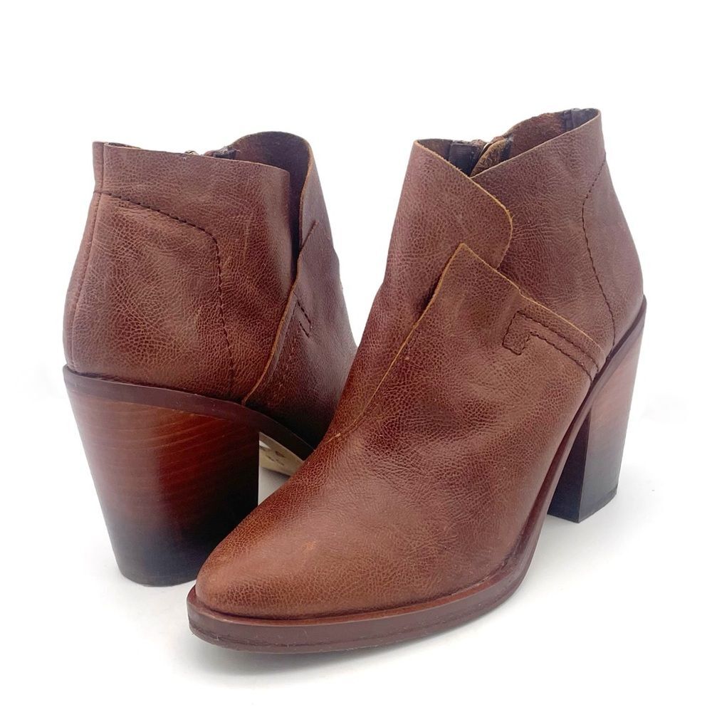 KDB Kelsi Dagger Brooklyn Watchman Booties Brown … - image 13